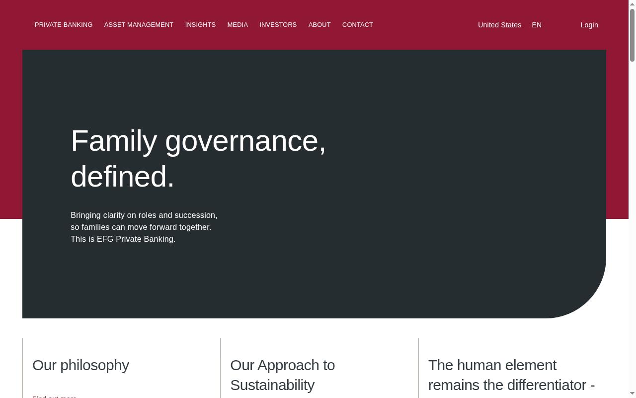 efginternational.com screenshot