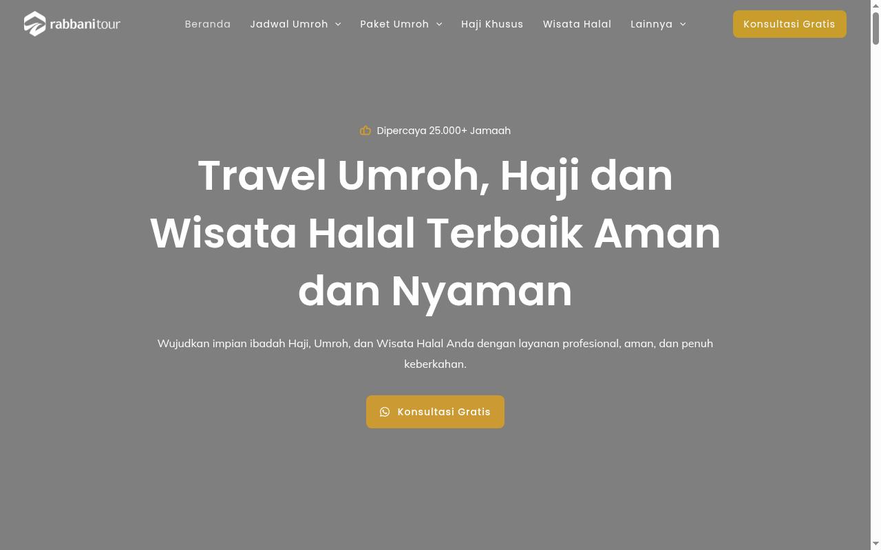 rabbanitour.travel screenshot