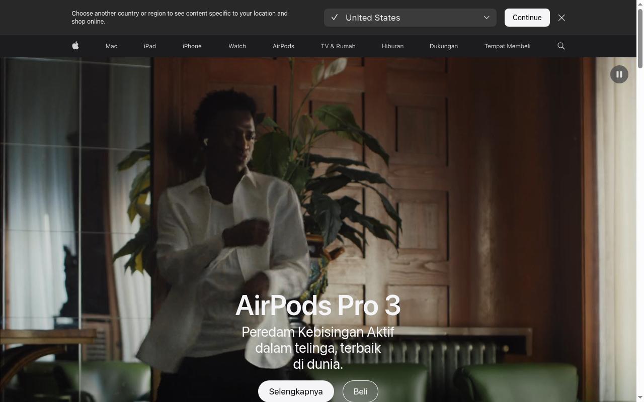 apple.com screenshot