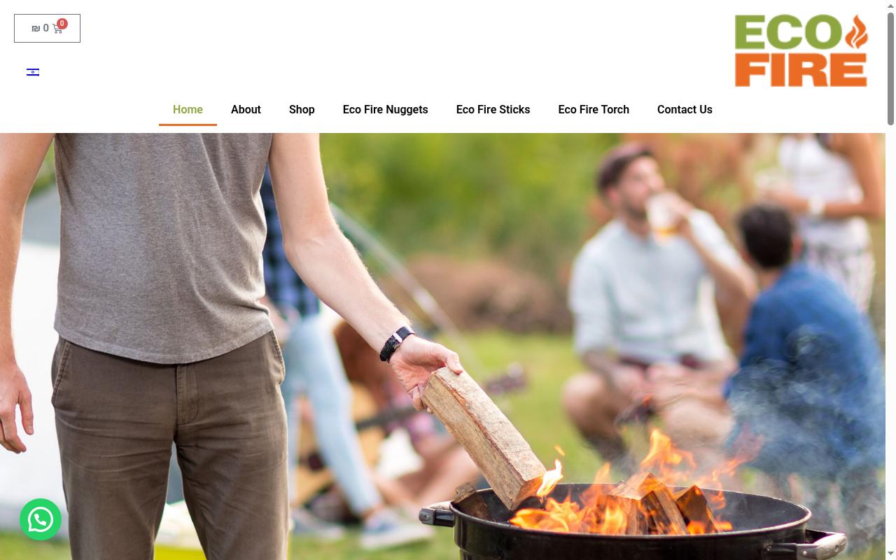 eco-firestarters.com screenshot