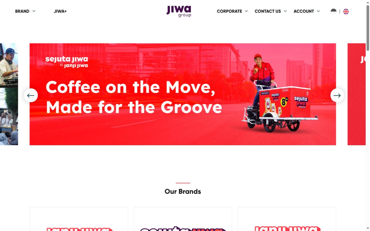 jiwagroup.com screenshot