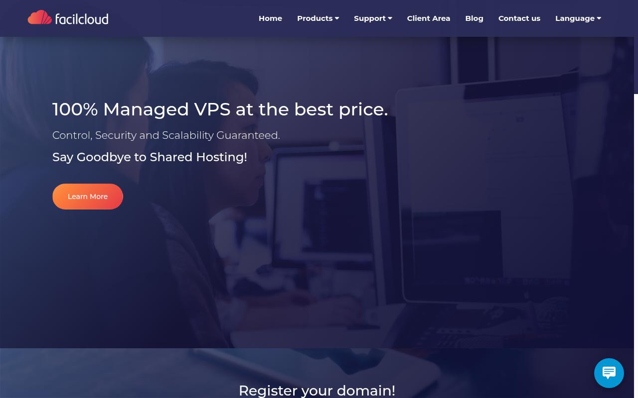 facilcloud.com screenshot