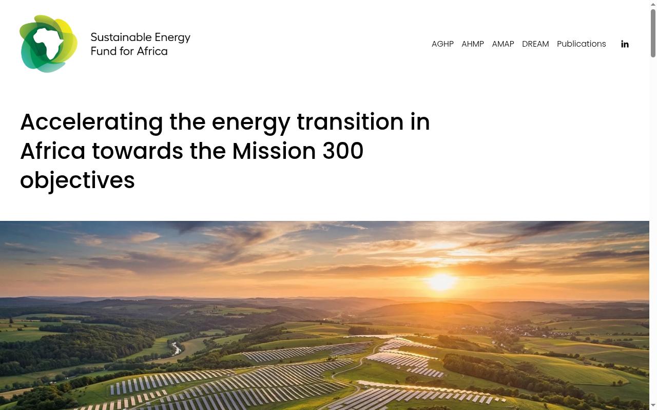 sefaafrica.org screenshot