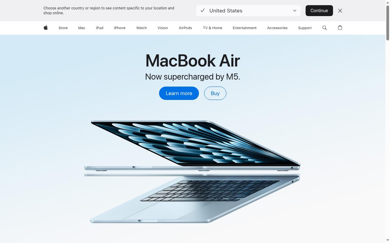 apple.com screenshot