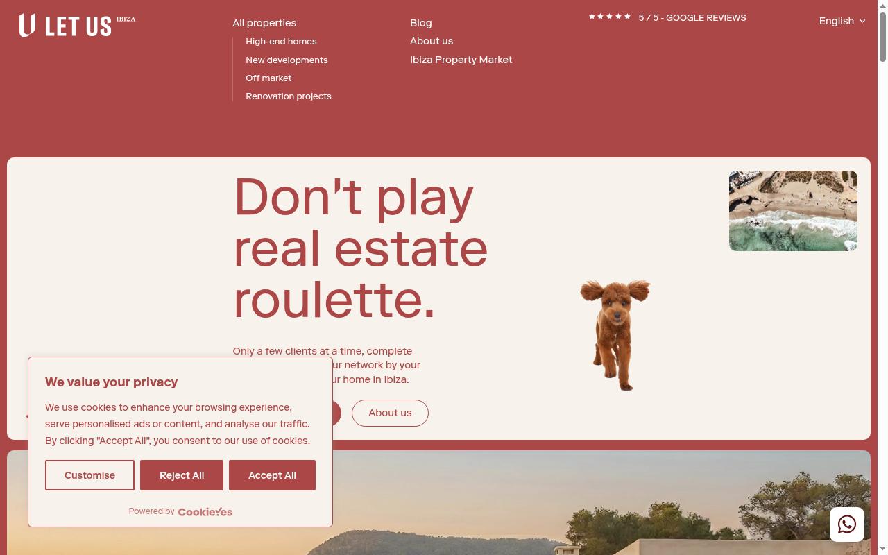 letusibiza.com screenshot